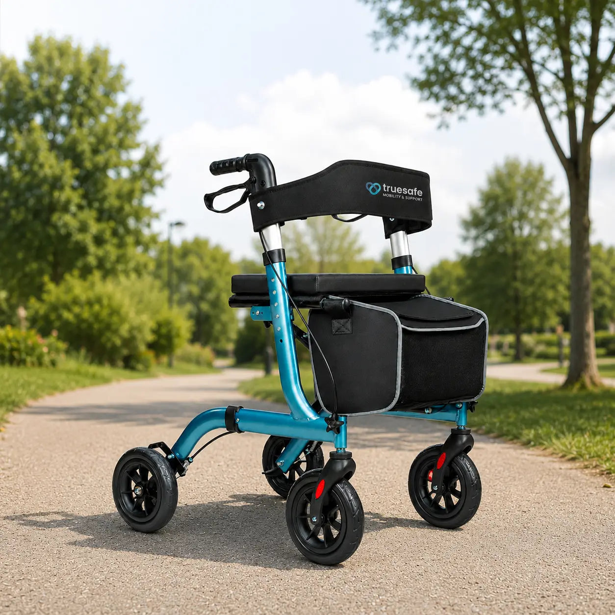 TrueSafe rollator park lifestyle