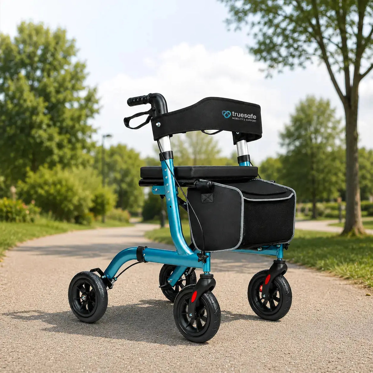 TrueSafe rollator park lifestyle