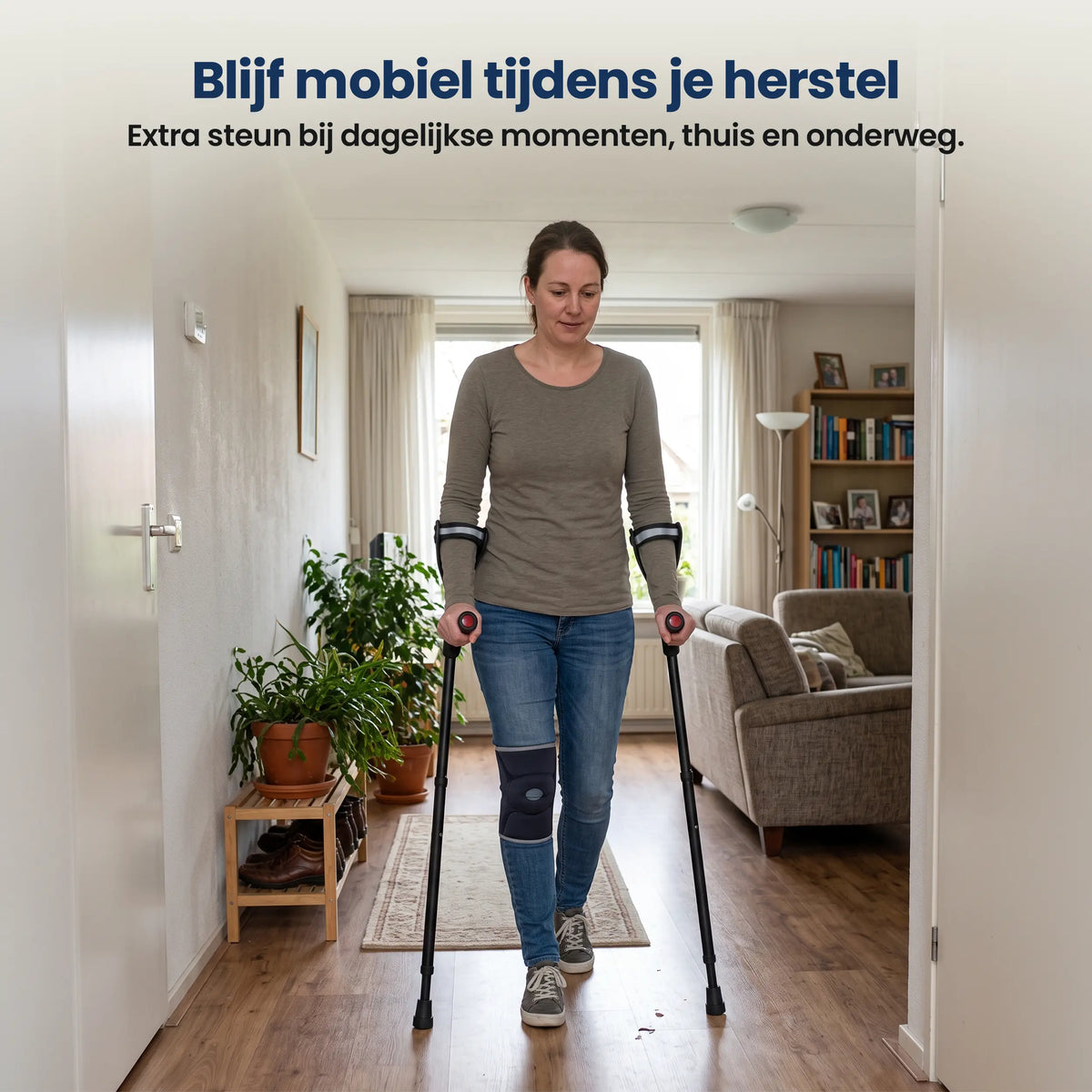 Opvouwbare loopkrukken