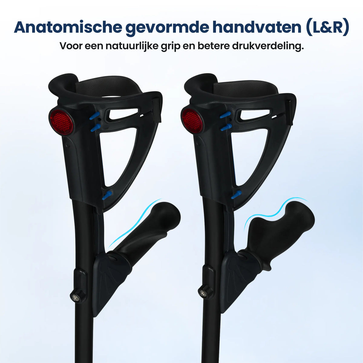 Opvouwbare loopkrukken