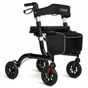 Rollator lichtgewicht en opvouwbaar zwart