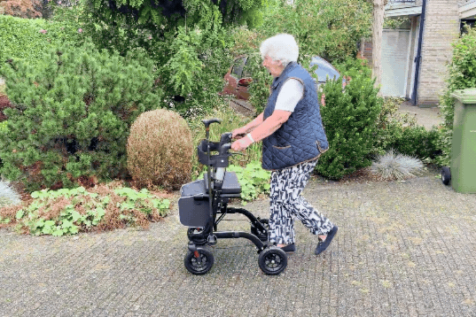 Licht, maar ik kan er gerust op leunen