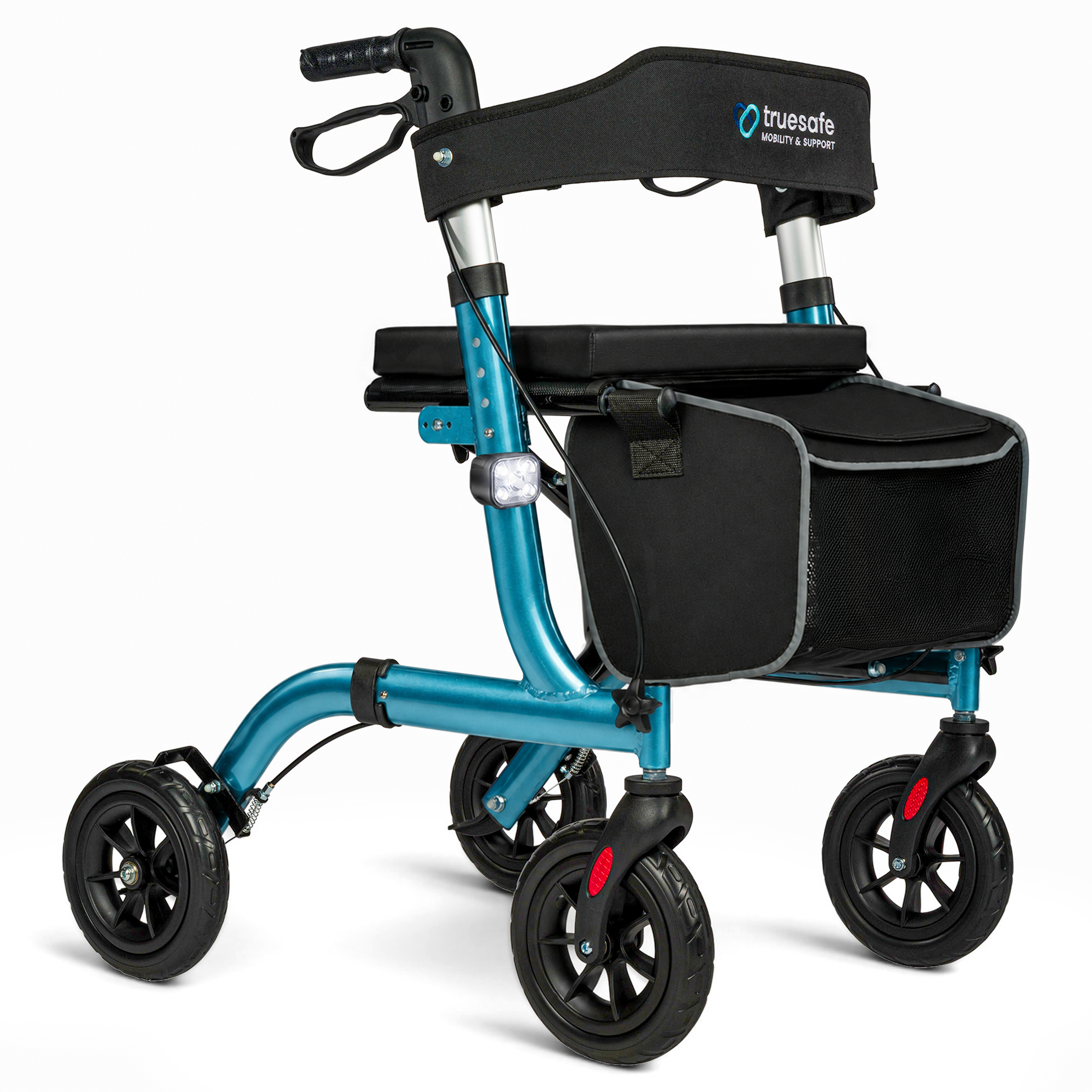 Rollator lichtgewicht en opvouwbaar Truesafe